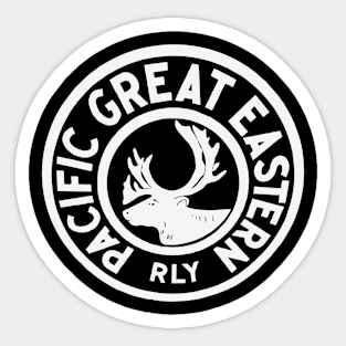 Pacific Great Eastern Railway Sticker